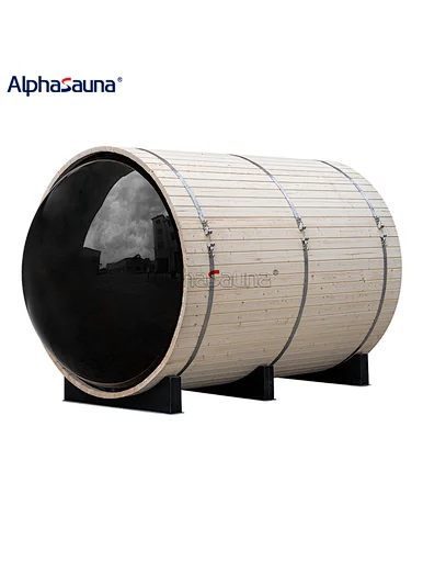 Panoramic Barrel Sauna
