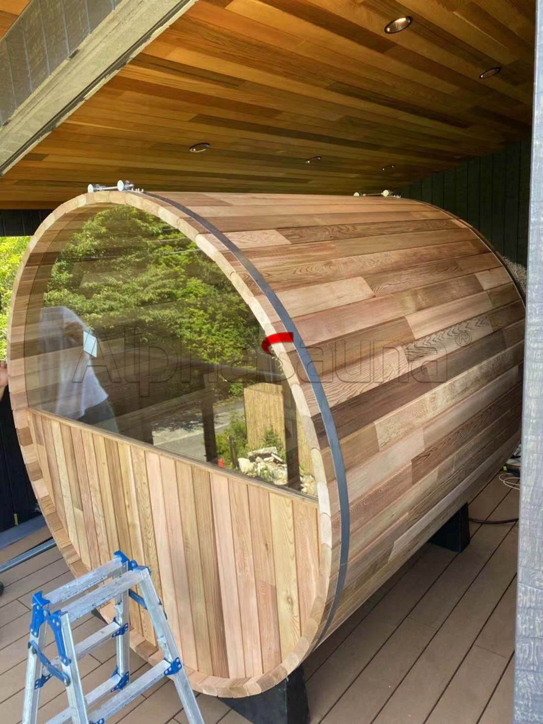 barrel infrared sauna