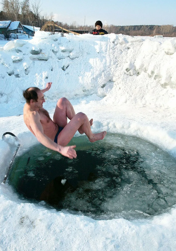 ice bath trough