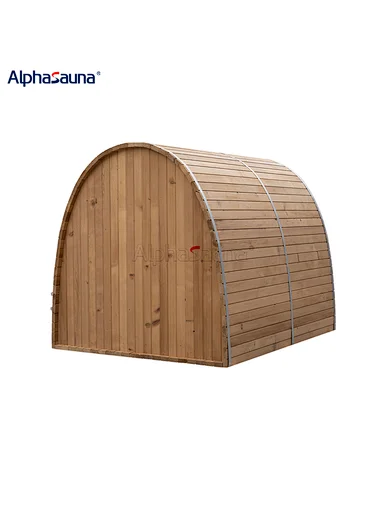 sauna wooden room