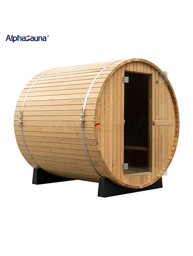 wood stove barrel sauna
