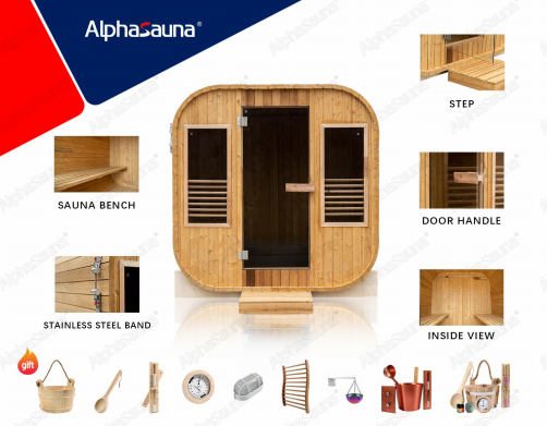 2 person portable sauna