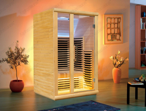 indoor traditional sauna