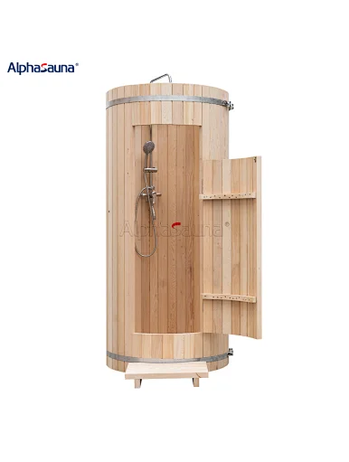 Wooden Shower Room
