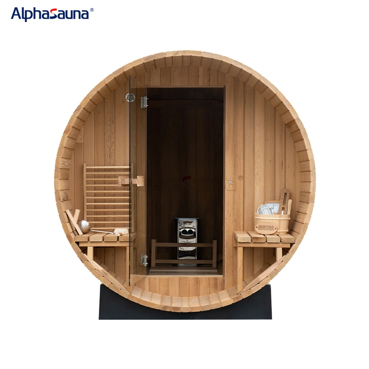 Outdoor Wood Sauna