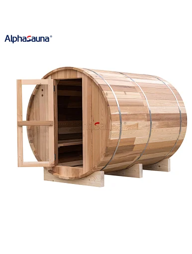 4 Person Barrel Sauna