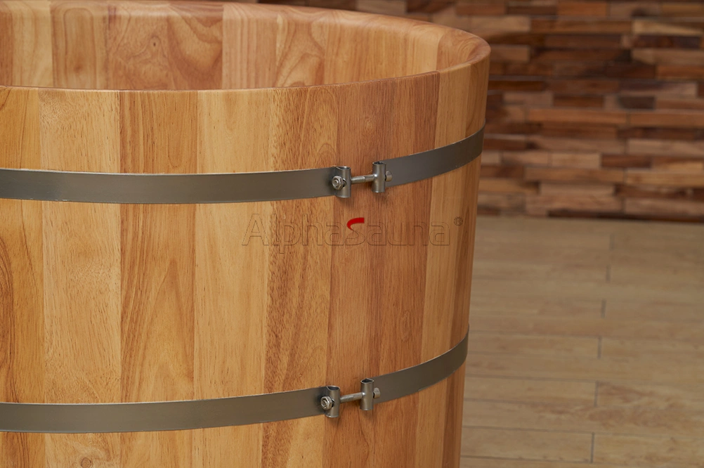 wood barrel soaking tub