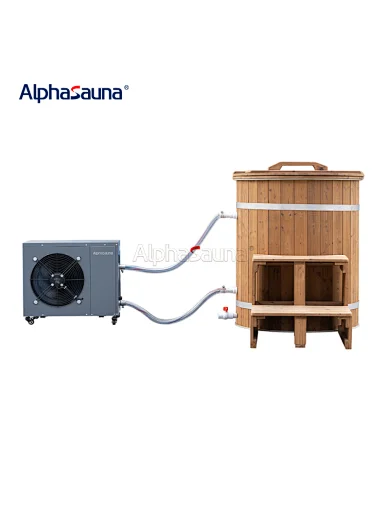 wooden barrel bath tub