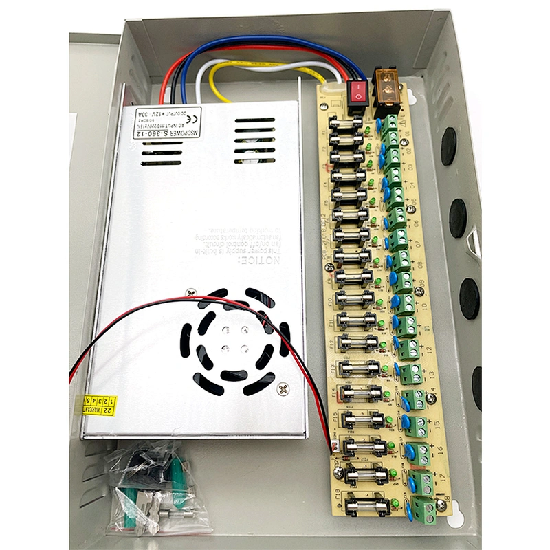 High quality switching power supply 9 channels box 12v 10a cctv camera  accessories from China Manufacturer - Shenzhen Bright Star Intelligent  Lighting Co., Ltd