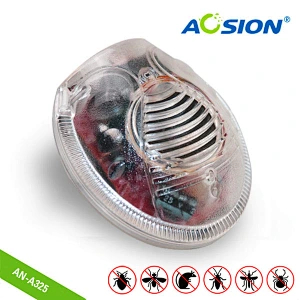 Ultrasonic electromagnetic spider repeller