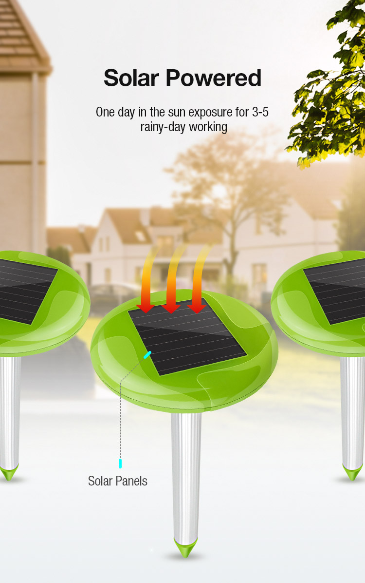 solar mole chaser manufacturer