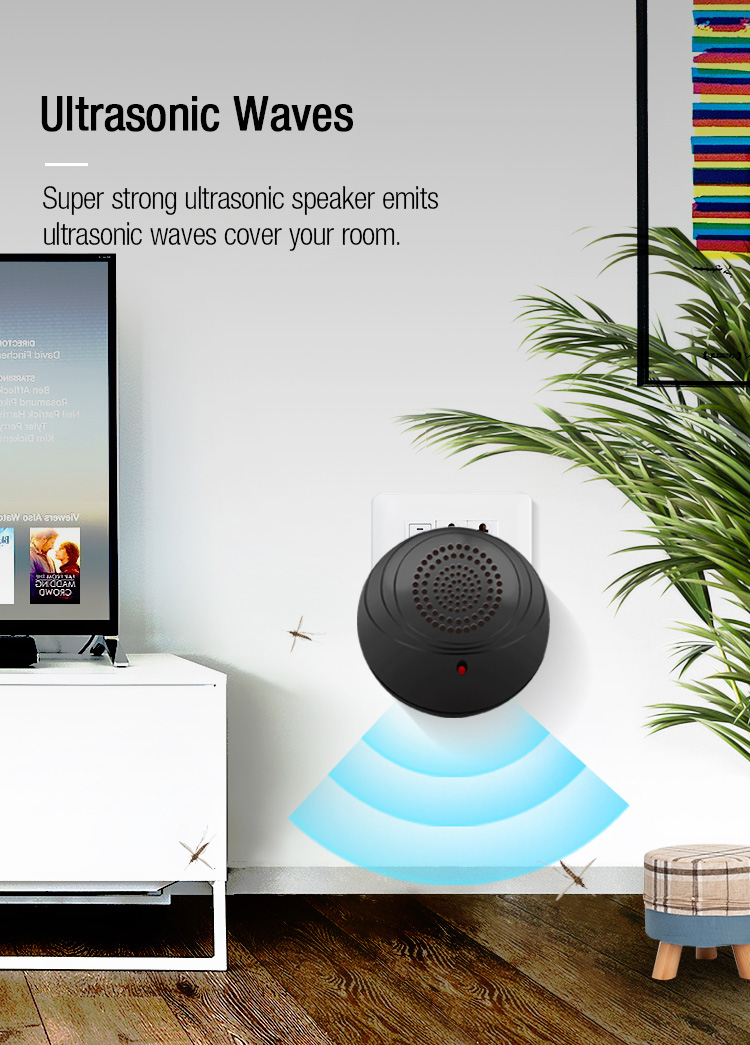 Ultrasonic indoor mosquito repellent