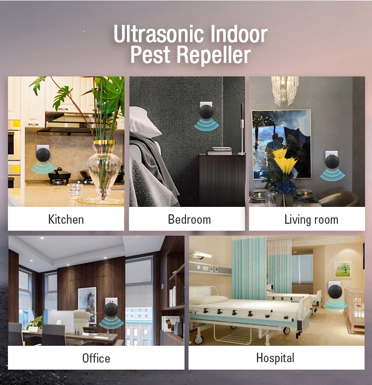 Ultrasonic indoor mosquito repellent