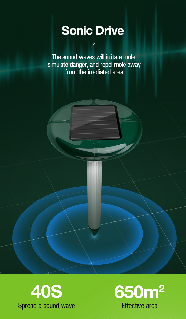 solar mole repellent manuafacturer