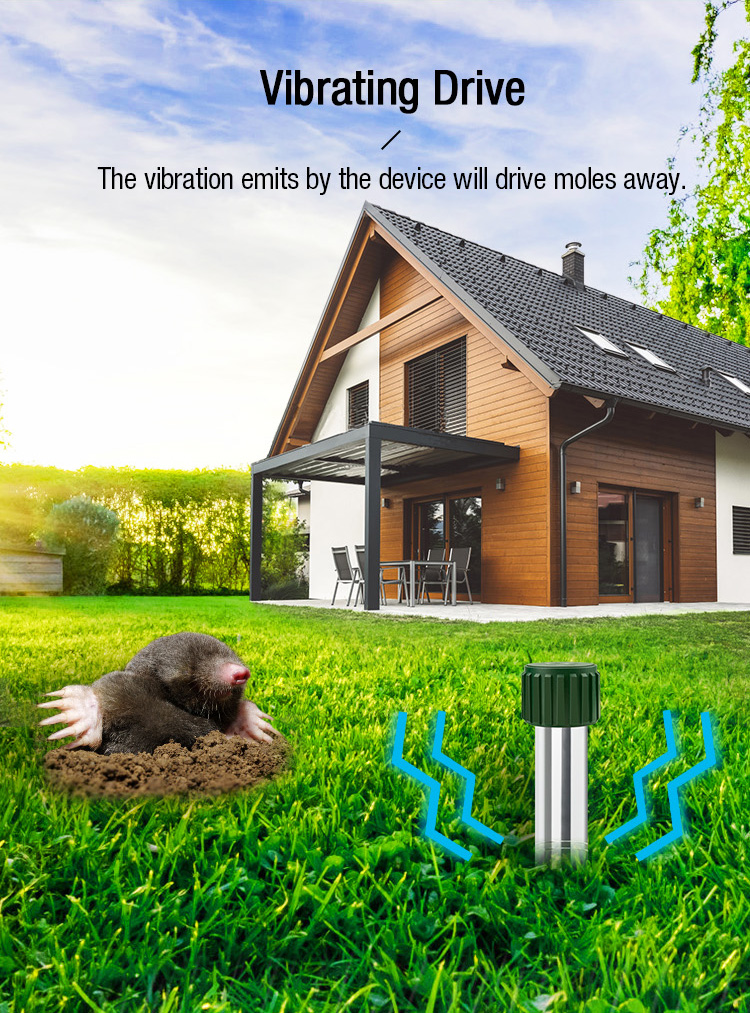 sonic mole repeller