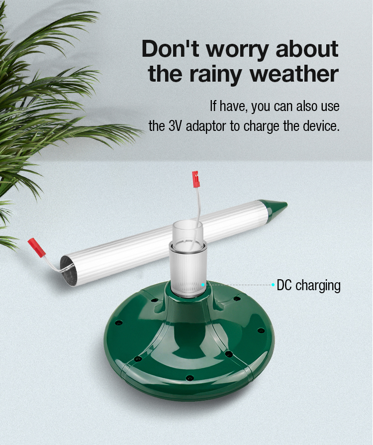 solar mole repeller led light manufacturer