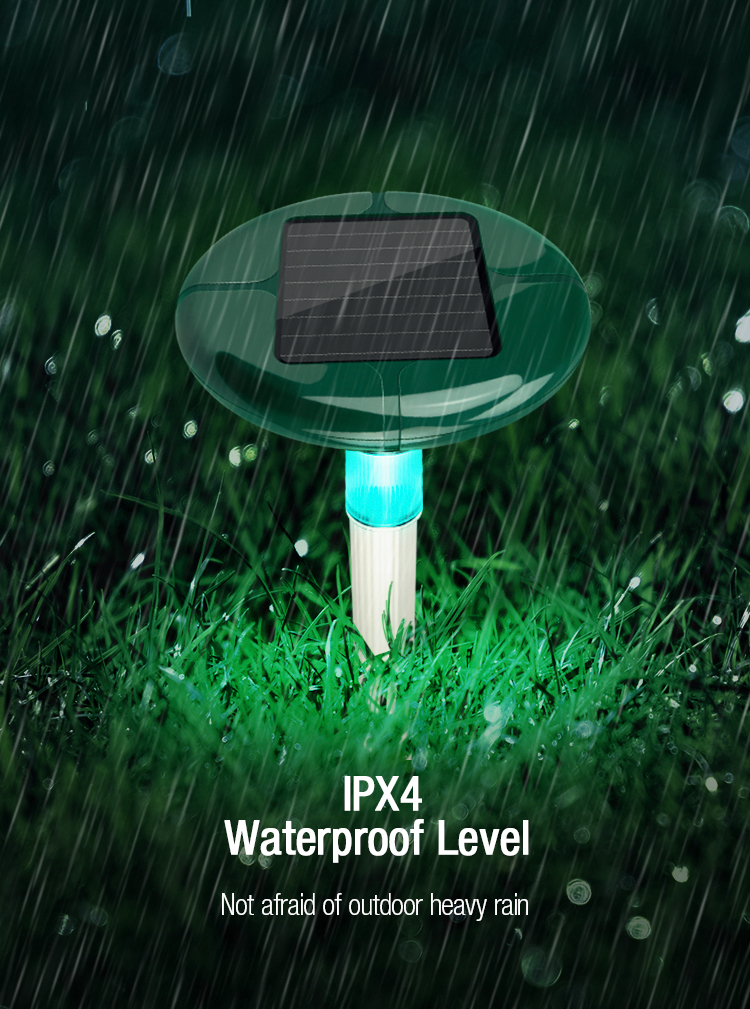 solar mole repeller led light manufacturer