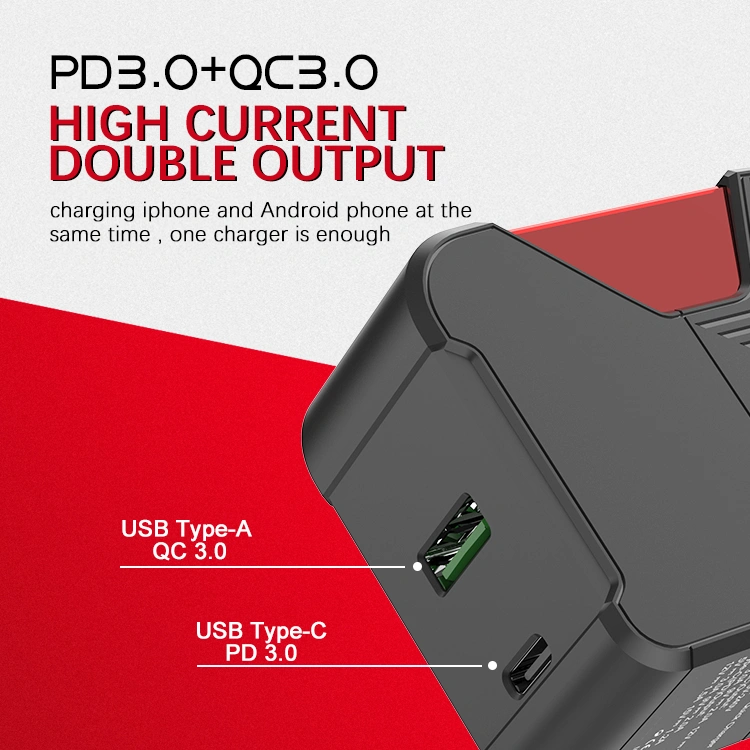 PD3.0+QC3.0 charger