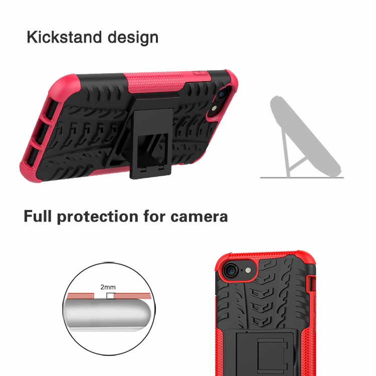 kicstand design,full protection for camera