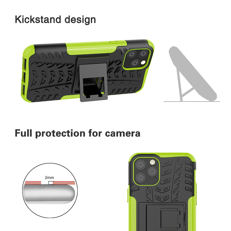 Kickstand design,full protection for camera