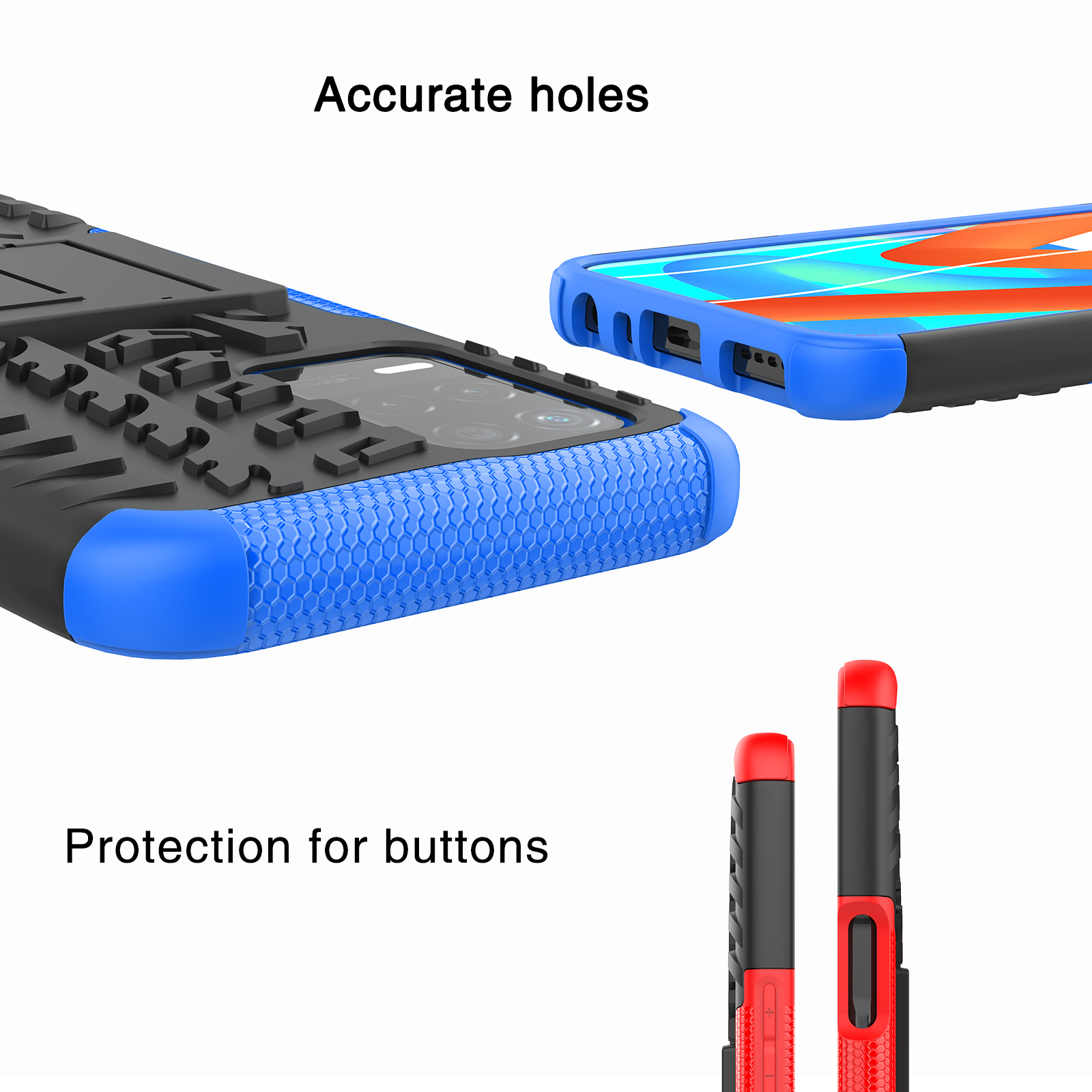 accurate holes,protection for buttons