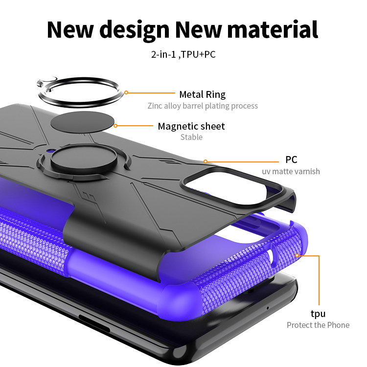 new design new material,two in one TPU+PC