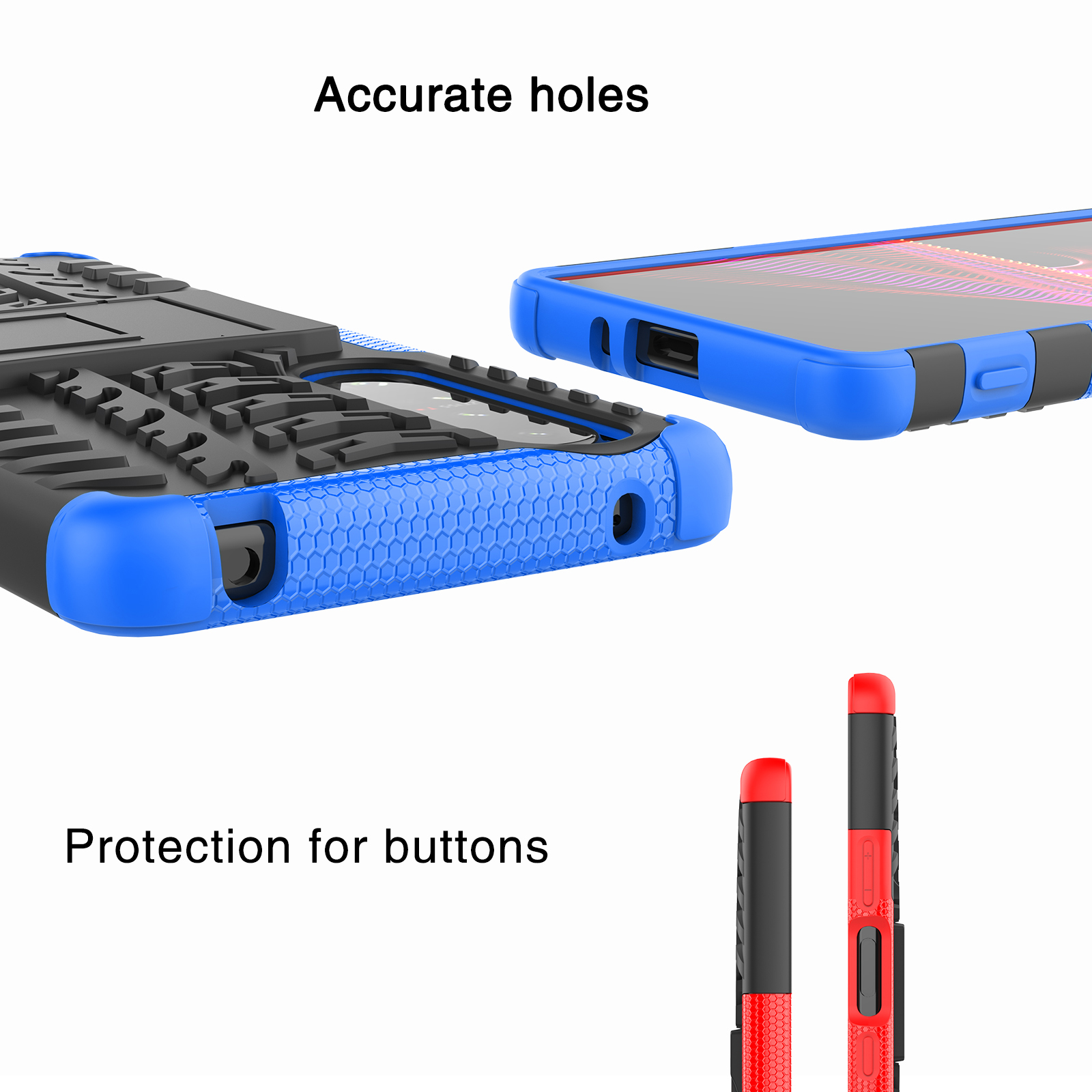 accurate holes,protection for buttons