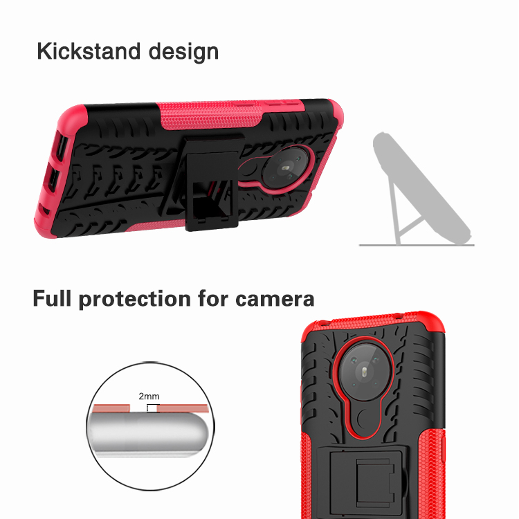kickstand design,full protection for camera