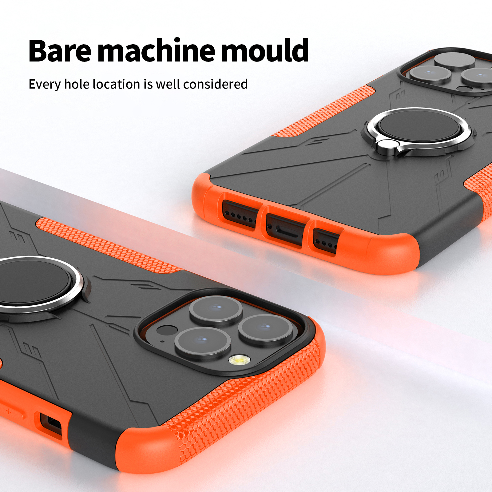 bare machine mould,every hole location is well considered
