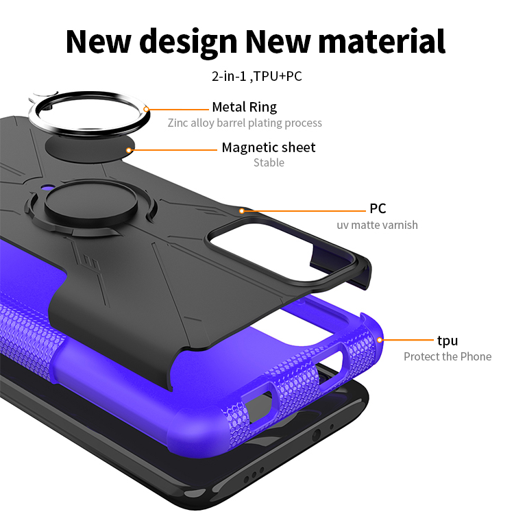 new design new material,two in one TPU+PC