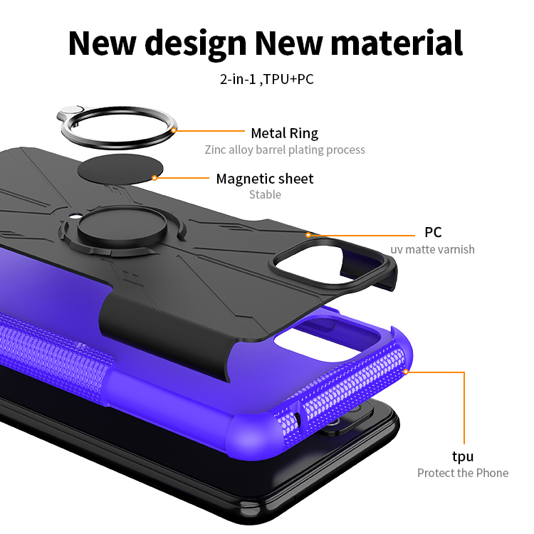 new design new material,two in one TPU+PC