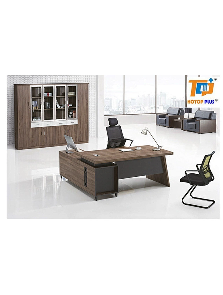 Modern L shape Melamine Executive Desk Office