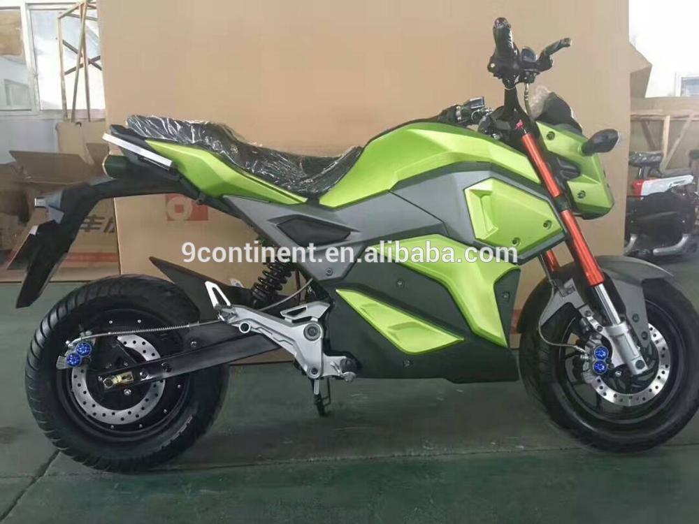 3000w 70km/h CE sport type mope electric motorcycle