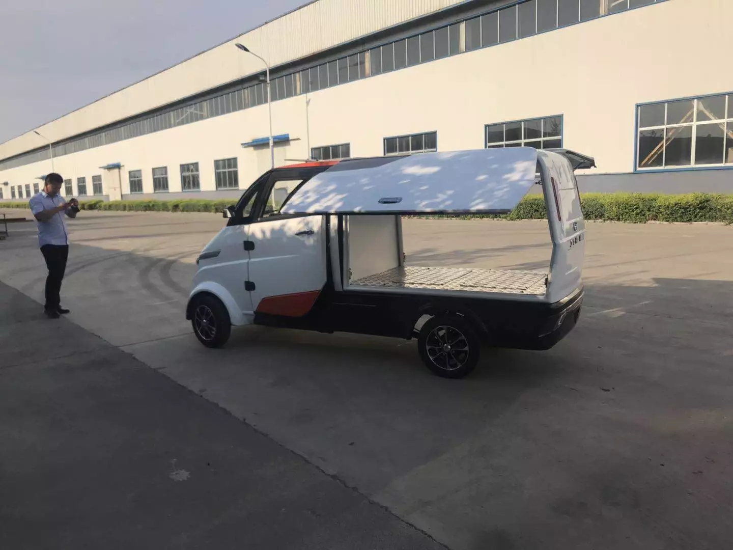 The last mile solution for urban logistics and cargo transportation is cost-effective under short-distance transportation.