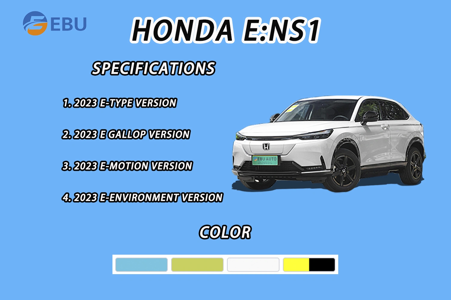 【Honda e:NS1】Honda_Honda e:NS1 quotation_Honda e:NS1 picture_EBU AUTO