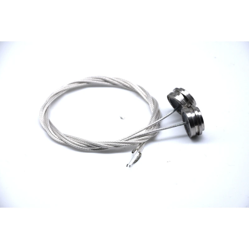 Stainless steel ultrasonic shielding transducer