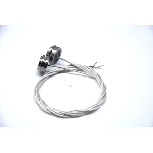 Stainless steel ultrasonic shielding transducer