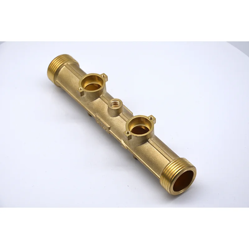DN20 pipe body is used for household ultrasonic heat meter to prevent leakage and interference, accurate counting