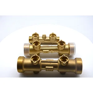 High Precision Ultrasonic hot water meter brass pipe ultrasonic water meter body
