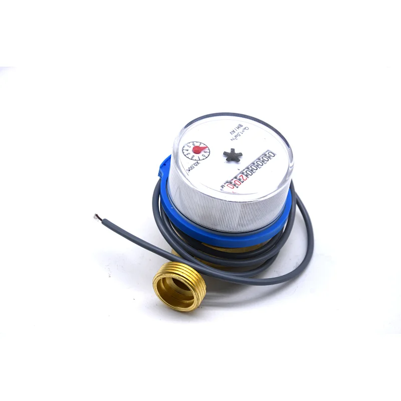 Single Jet Dry Type Pulse Output Transmission Domestic Water Meter
