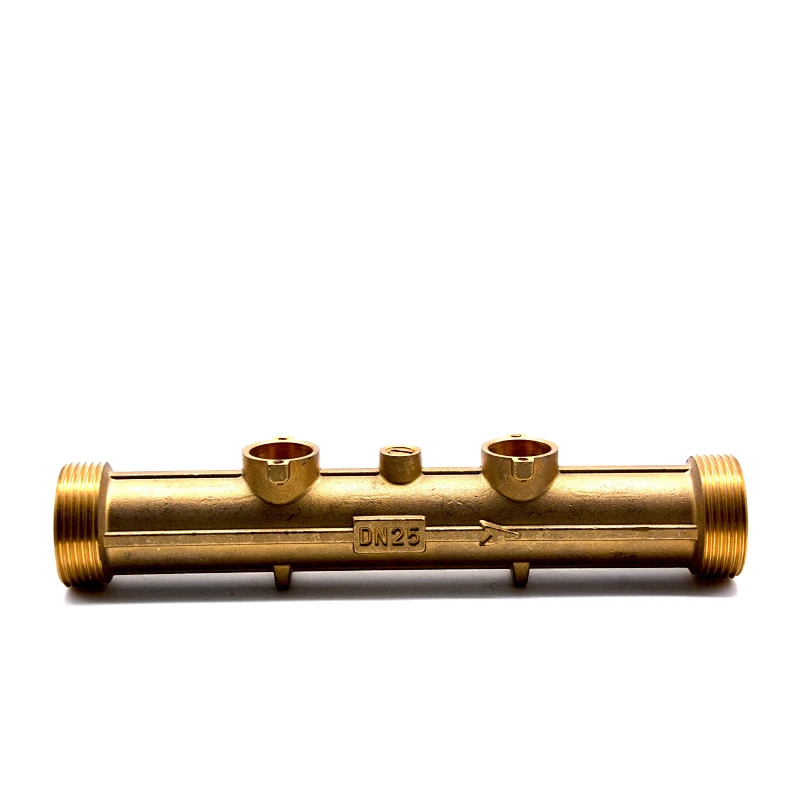 DN25 brass ultrasonic water meter body
