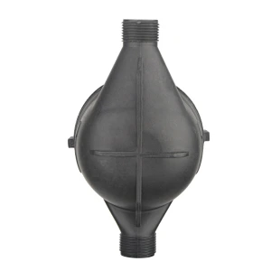 15mm Multi-jet Dry type Plastic( nylon) black color Water Meter