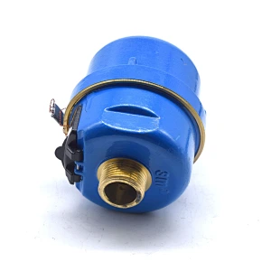 Rotary Piston Volumetric brass body dry type Water Meter