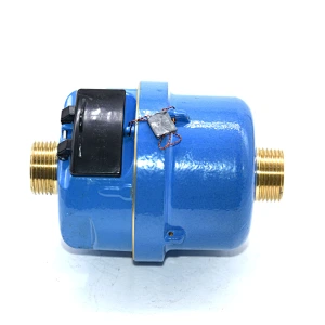 Rotary Piston Volumetric brass body dry type Water Meter