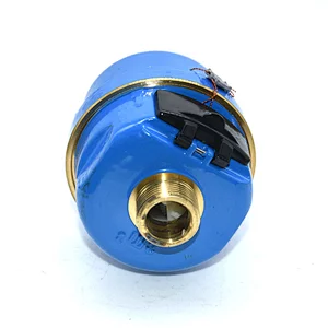 Rotary Piston Volumetric brass body dry type Water Meter