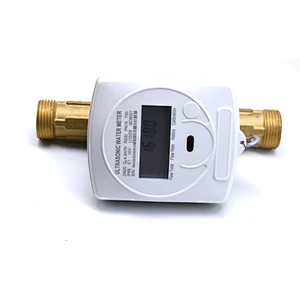 DN15-DN40 brass body water meter rs485 modbus smart ultrasonic water meter