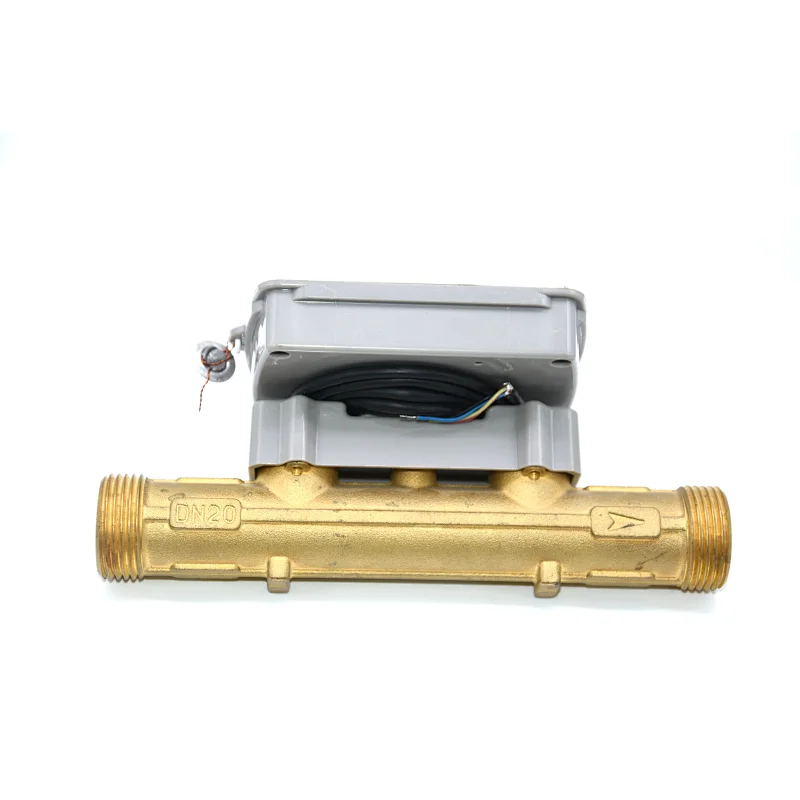 DN15-DN40 brass body water meter rs485 modbus smart ultrasonic water meter