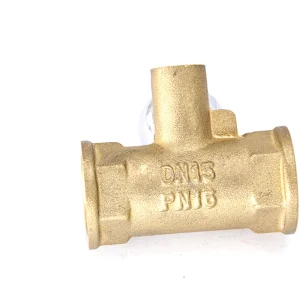 New best-selling household brass three-way valve PN16 no rust long service life brass gate valve pn16 pn16 valve brass rust