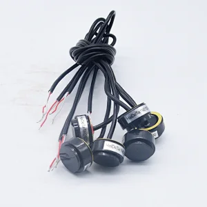 High precision waterproof ultrasonic transducer with stainless steel and resin plastic packaging for water met
