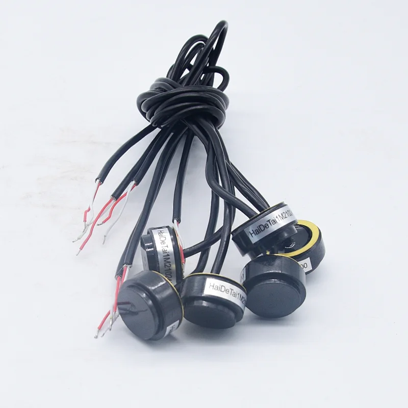High precision waterproof ultrasonic transducer with stainless steel and resin plastic packaging for water met